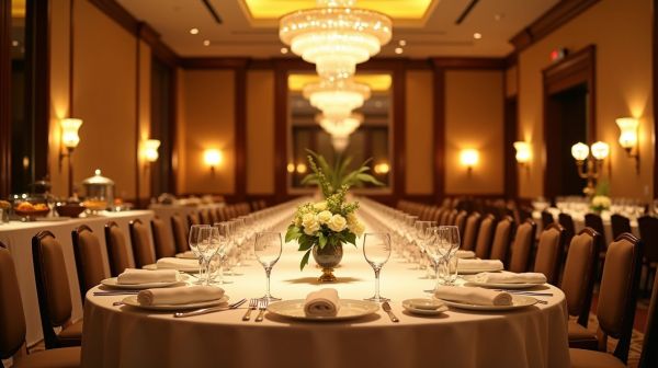 Buffet debout ou service à l'assiette : le choix qui décide de l'ambiance de votre événement