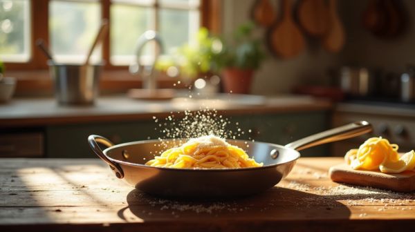 La poêle italienne pour une cuisson parfaite des pâtes
