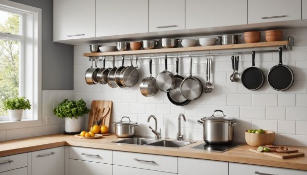 Optimiser votre espace avec les poêles inox à poignée amovible