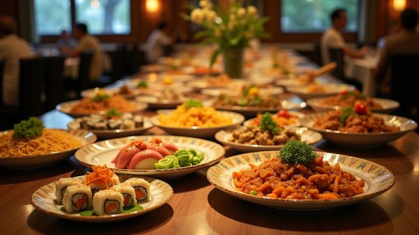 Savourez la cuisine asiatique à Mayenne avec O'Ciel Buffet